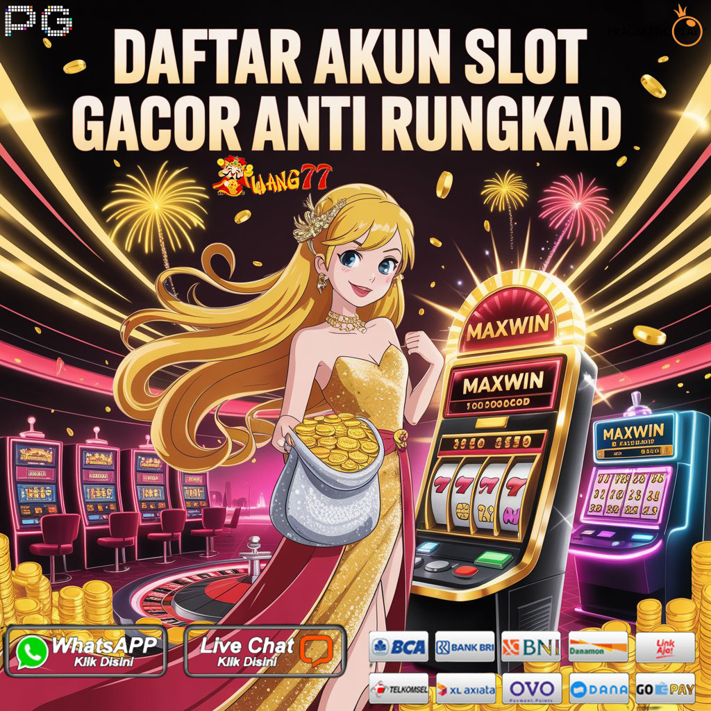 DAFTAR Uang77: Akun Gacor Anti Rungkad Tahun 2025